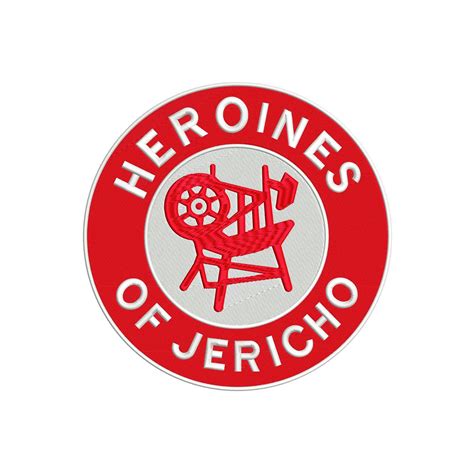 Heroines of Jericho Circle Emblem 2 Embroidery Design | Etsy | Embroidery designs, Emblems ...