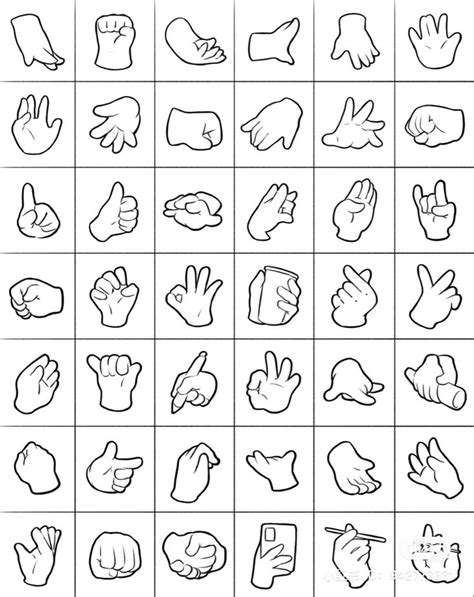 Hand Drawing Reference, Hand Art Drawing, Art Reference Photos, Drawing Hands, Chibi Sketch ...