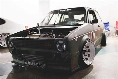 Picture Tuning Volkswagen Golf Mk1 GTL Rabbit stance auto Front