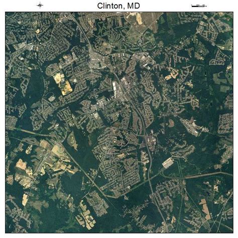 Aerial Photography Map of Clinton, MD Maryland