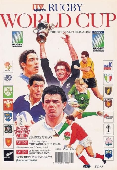 Guide Coupe du Monde 1991 - ITV | World cup, Rugby world cup, Rugby sport