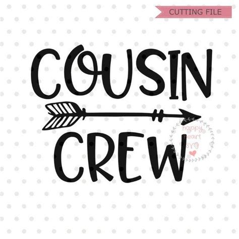 Cousin Crew SVG, Cousin Svg, Dxf and Png Instant Download, Family SVG ...