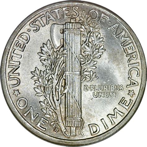 1916 D 10C MS Mercury Dimes | NGC