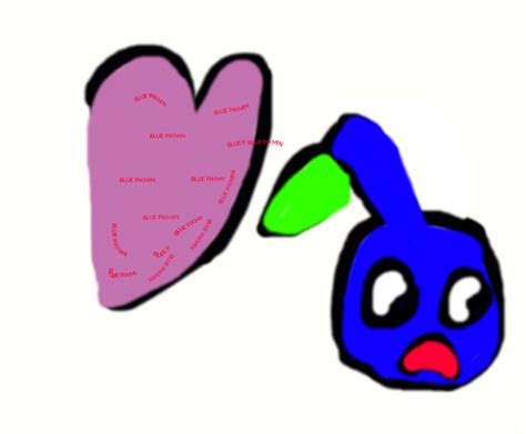 blue pikmin is cute by Chickyandservbots on DeviantArt