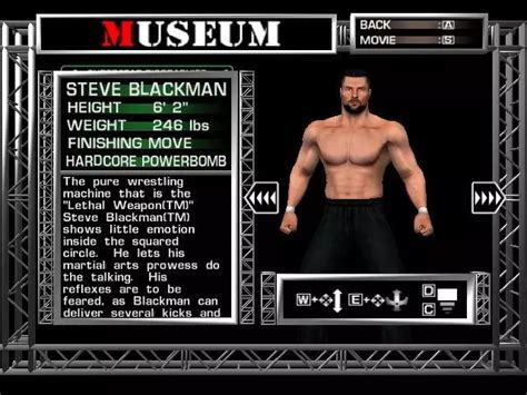 Steve Blackman | WWE Raw Roster