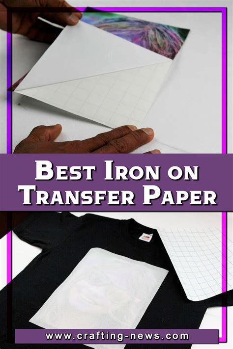 Best Iron on Transfer Paper for 2024 - Crafting News