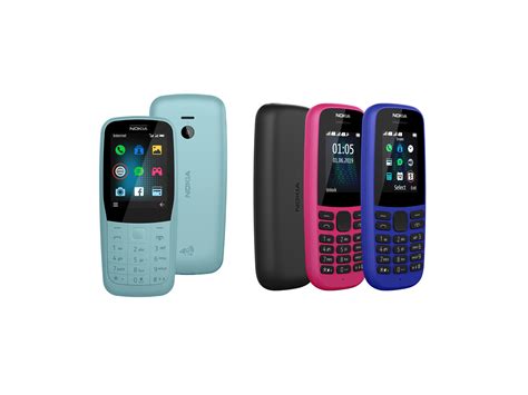 Date il benvenuto a Nokia 220 4G e Nokia 105 (2019), due nuovi colorati feature phone