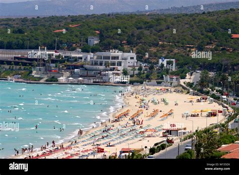 Beautiful beach in Cesme, Izmir, Turkey Stock Photo - Alamy