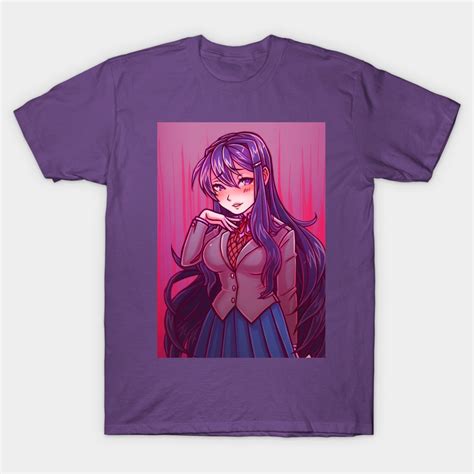 Beautiful Yuri yuri-doki-doki-literature-club Classic T-Shirt ...