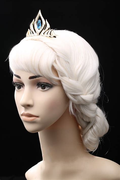 Frozen Elsa Queens Crown Cosplay Coronation Crown Cheap Bridal Accessories Girls Accessories ...