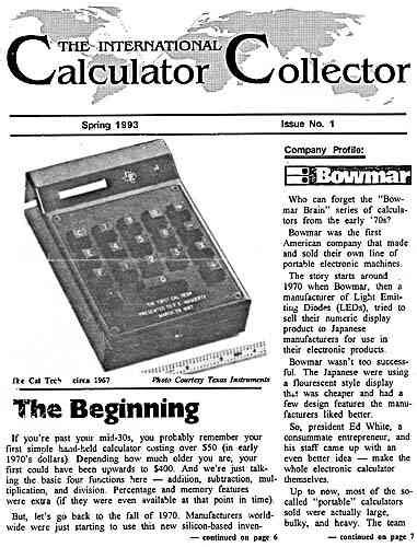 TI Cal-Tech: World's First Pocket Electronic Calculator