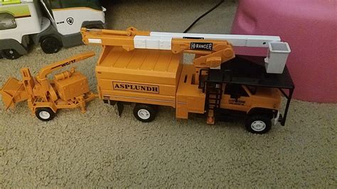 Asplundh Toy Truck With Wood Chipper | #1882077835