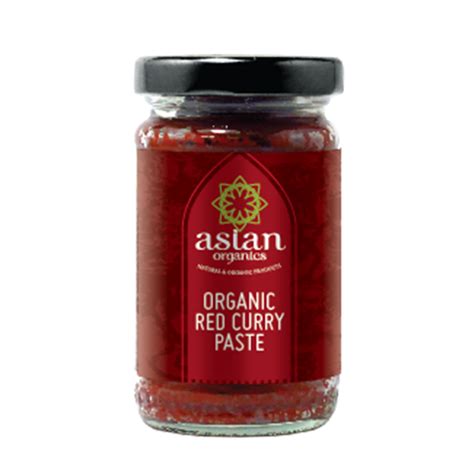 Organic Red Curry Paste - Asian Organics