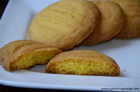 Custard Cookies (Eggless) | YourHungerStop