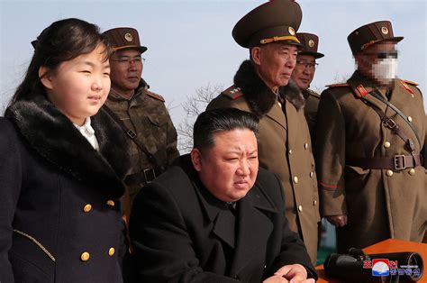 Kim Jong-un oversees drills simulating ‘nuclear counter-attack’ along with daughter Kim Ju-ae ...