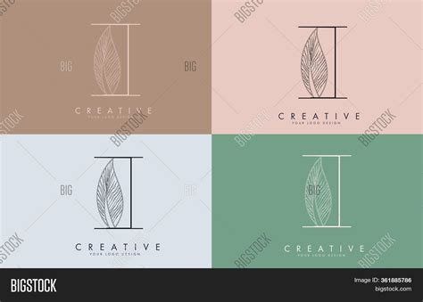 Outline Letter Logo Vector & Photo (Free Trial) | Bigstock