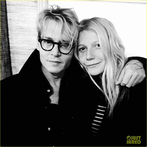 Gwyneth Paltrow Shares Cute New Pic with Mortdecai's Johnny Depp ...