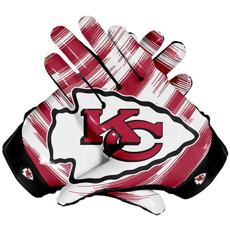 Kansas City Chiefs Football Gloves - Eternity Gears