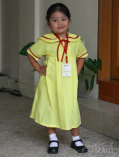 Ykaie's Yellow School Uniform - Mommy Peach