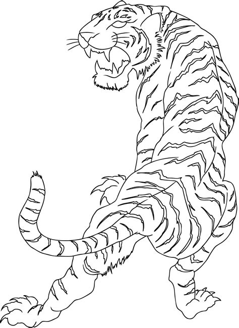 Tiger Tattoo Drawing | Tatuagem de tigre japonês, Tatuagem de tigre, Projetos de tatuagem