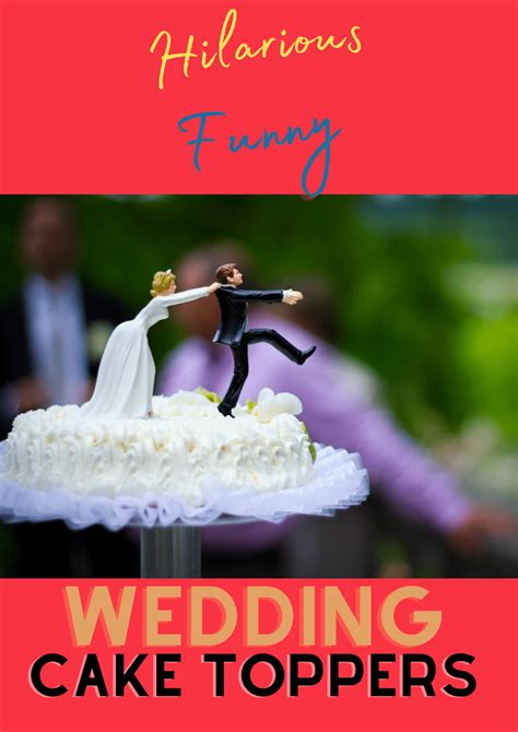 12 Ideas for Hilarious Funny Wedding Cake Toppers– TeckwrapCraft