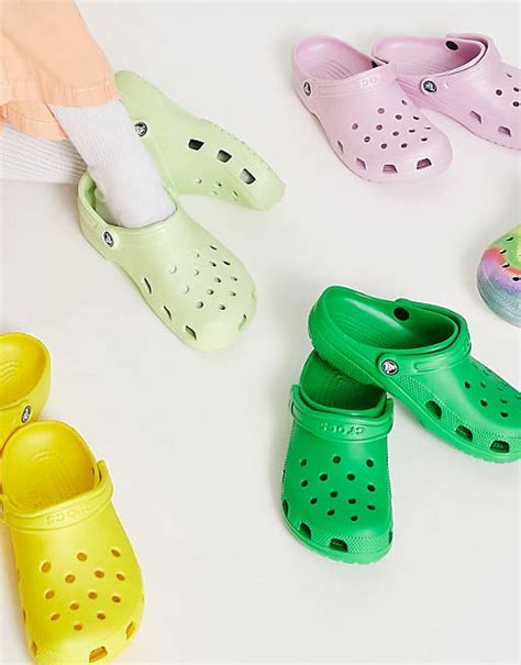 Crocs classic clogs in celery | ASOS