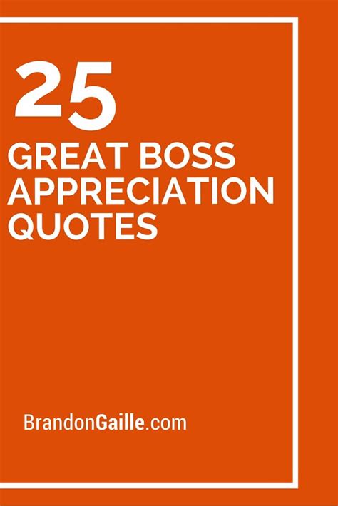 25 Great Boss Appreciation Quotes | Appreciation quotes for boss ...