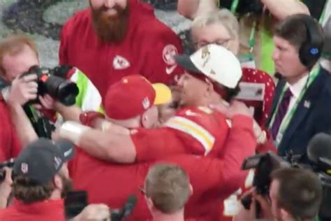 Cameras Spotted Andy Reid, Patrick Mahomes Sharing Heartwarming Moment ...