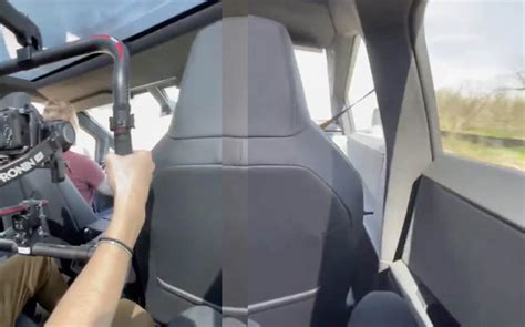 Tesla Cybertruck video teases rear display, rear seats space