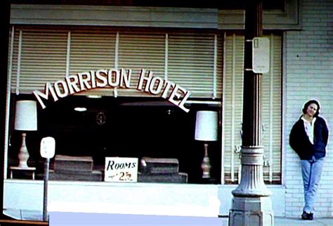 The Doors - Morrison Hotel - Album cover location - PopSpots