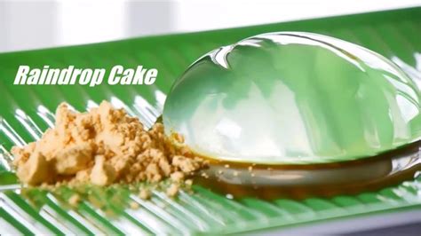 Raindrop Cake - gif-recipes.com