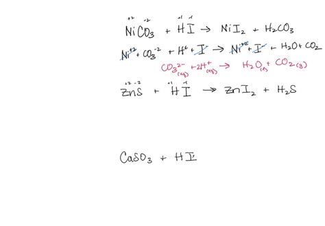 SOLVED: Write a net ionic equation for the reaction that occurs when ...