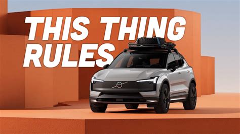 The Volvo EX30 Is A Perfectly-Sized Electric Crossover For Only $36,145 ...