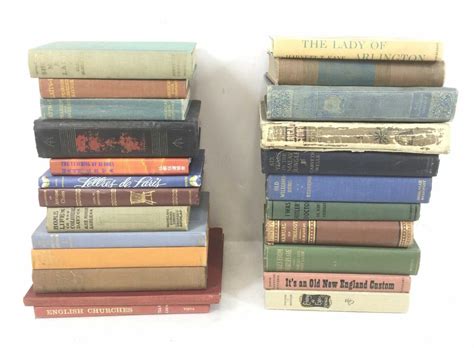 Lot - (24pc) Vintage Hardback Books