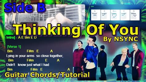 Thinking Of You By NSYNC | Guitar Chords Song | Side B - YouTube