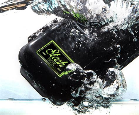 The Stash Box Is a Waterproof, Crushproof, Smellproof Storage Box