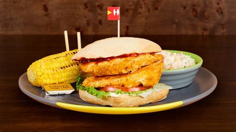 Double Chicken Burger - nandos-menu