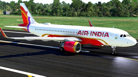 FlyByWire A32NX - Air india A320Neo "The Vista" Brand New Livery [4K] for Microsoft Flight ...