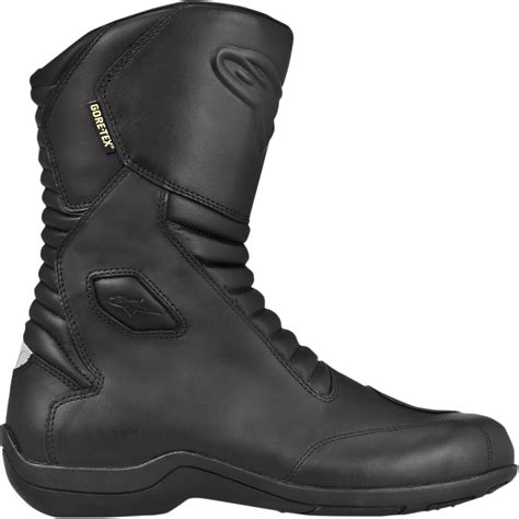 Alpinestars Mens Web Gore-Tex waterproof leather motorcycle riding boots | JT's CYCLES