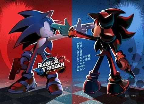 Sonic vs. Shadow art | Sonic and. Friends | Pinterest | Shadow art, deviantART and Hedgehogs