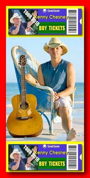 Kenny Chesney Tour 2018 - The easiest way to buy concert tickets ...