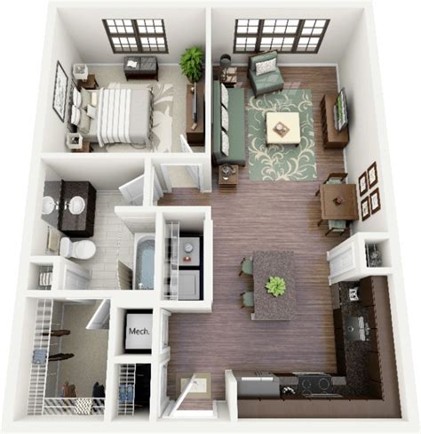 One Floor House Design Plans - Home Alqu