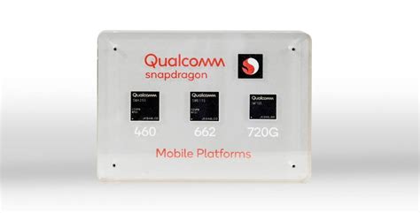 Qualcomm Snapdragon 720G, Snapdragon 662 and Snapdragon 460 4G mobile ...