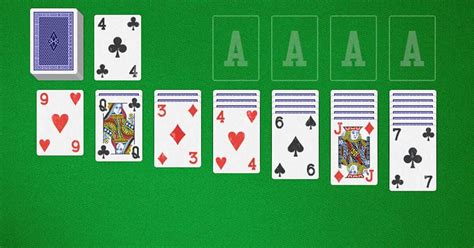 Basic Solitaire Card Game