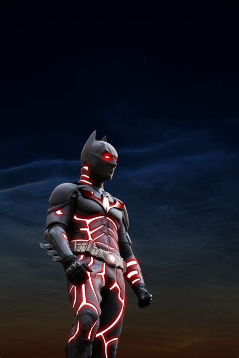 Batman Beyond Suit Upgraded by CHaRLeSAL on DeviantArt