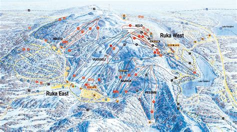 Yllas Piste Map