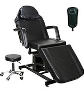 Amazon.com: InkBed Tattoo Package Electric Table chair Arm Bar Bed Tray w/Cup Studio Furniture ...