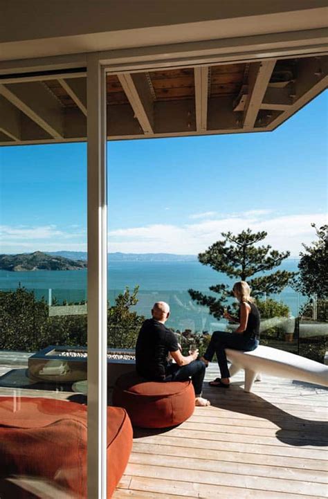 A modern home in Sausalito designed for book lovers