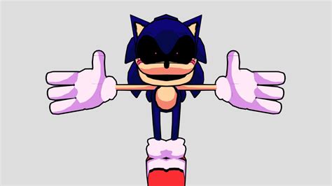 Sonic.exe from fnf - Download Free 3D model by DAR 88 (@DAR88) [bc5eb1d] - Sketchfab