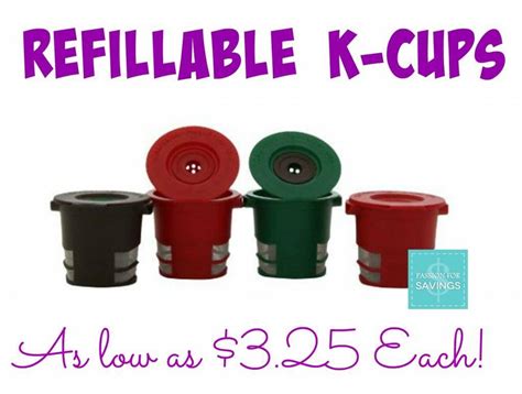 Refillable K-Cups as low as $3.25 Each Shipped! - Passion for Savings